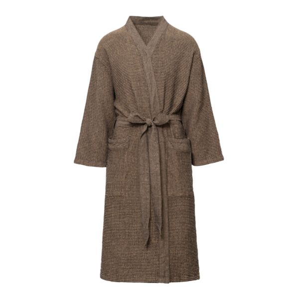 Bath robe RENTO BROWN, L/XL