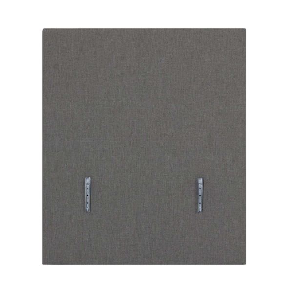 Galvgalis kušetei LANDE 90x200cm, pelēks