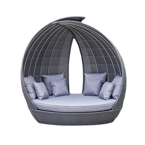 Лежальня WING 135x232xH210см, коричневый