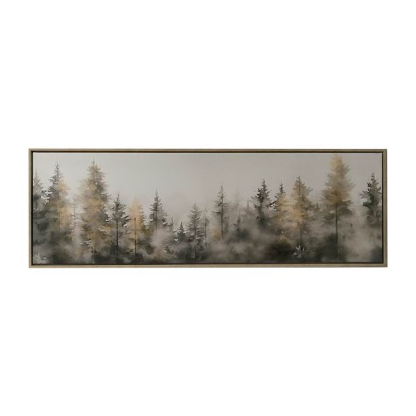 Wall art WALLY 30x90cm, fir forest
