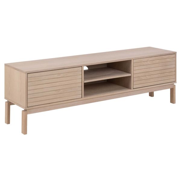 TV galds LINLEY 160x40xH50cm, bēšs