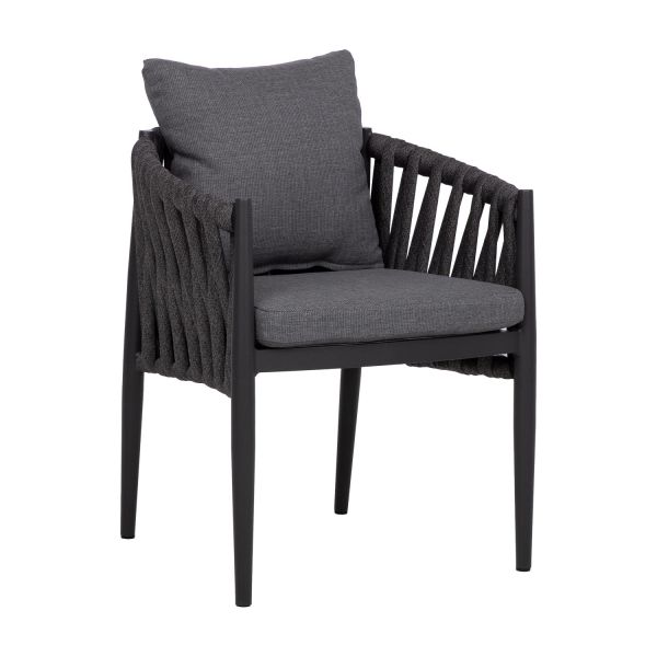 Chair BRISTOL 63x62xH73cm, grey