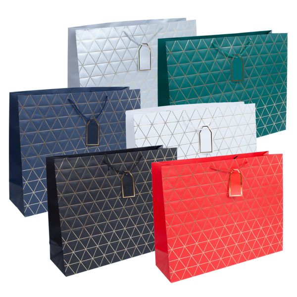 Dāvanu maisiņš IRIS XXL, 55x45x15cm, mix