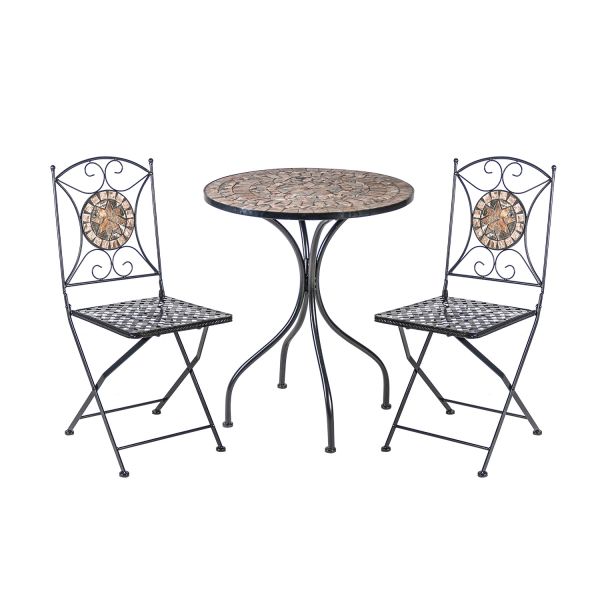 Balcony set MOSAIC table and 2 chairs