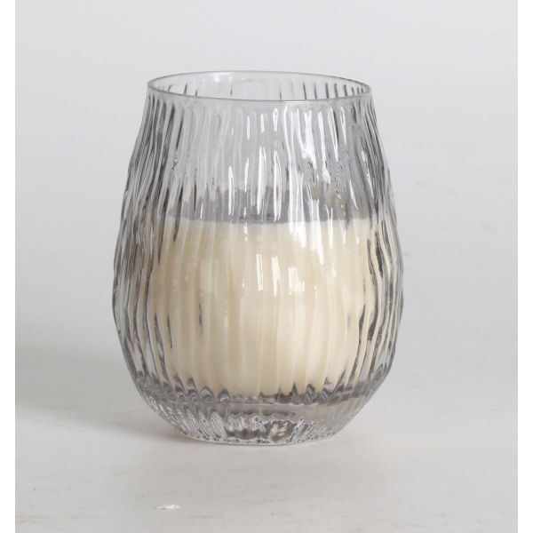 Aromātiskā svece stiklā NATURE GREEN H10,8cm, Northern Forest