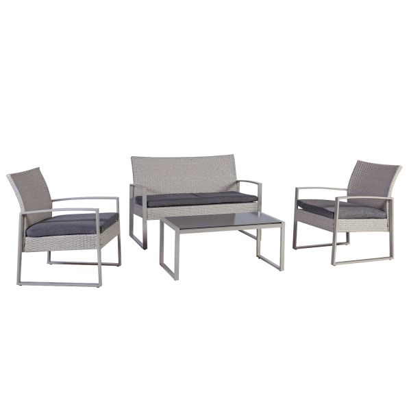 Garden furniture set VICTORIA table, bench, 2 chairs