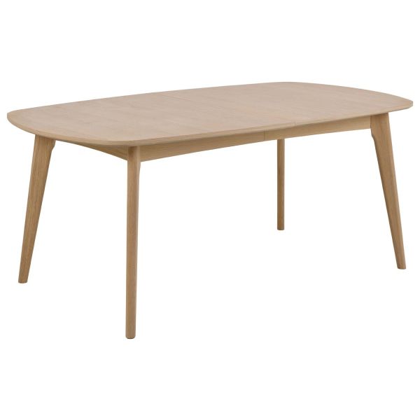 Dining table MARTE 180x102xH76cm, light oak