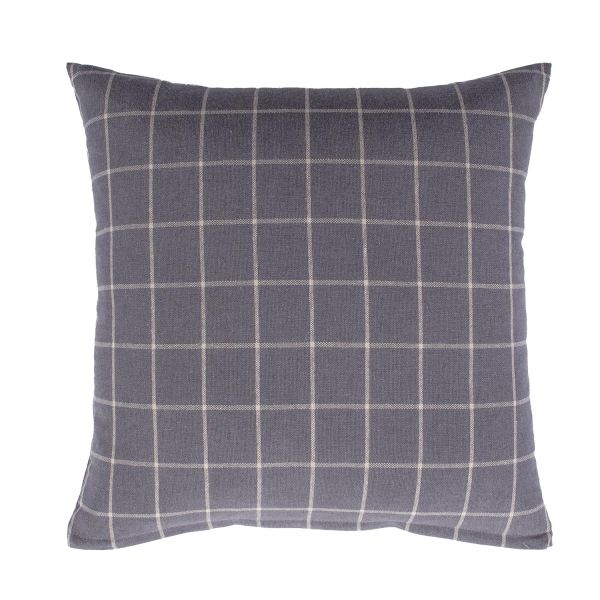 Pillow LINEN 45x45cm, gray square