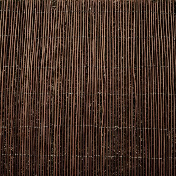 Black fern fence IN GARDEN, 1.5x5m, naturaalne