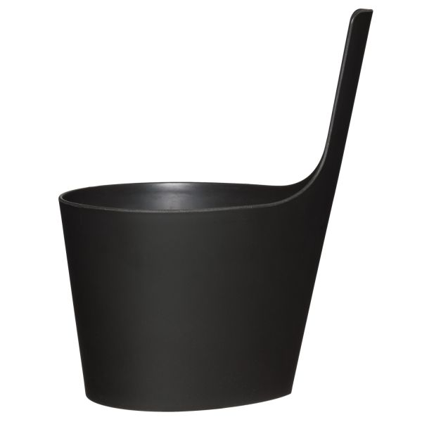 Sauna bucket RENTO PISARA 5L, black