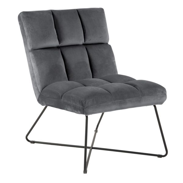 Resting chair ALBA dark grey
