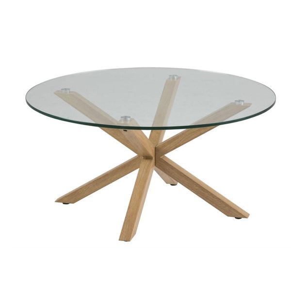 Kafijas galdiņš HEAVEN D82xH40cm, stikls