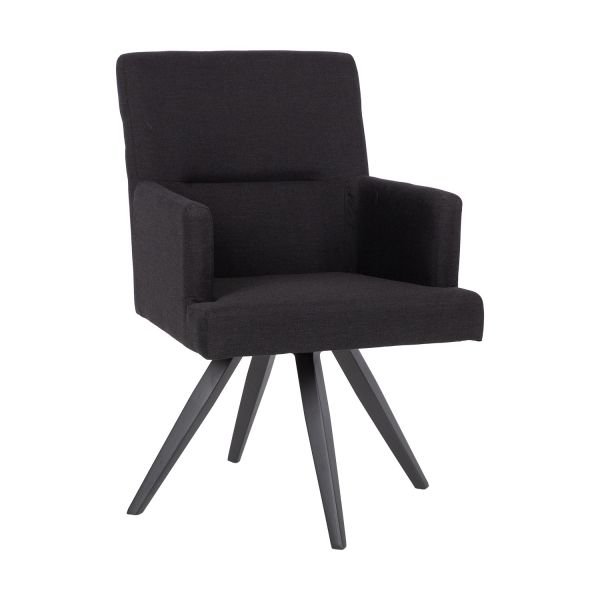 Chair TOMSON swivel, dark grey