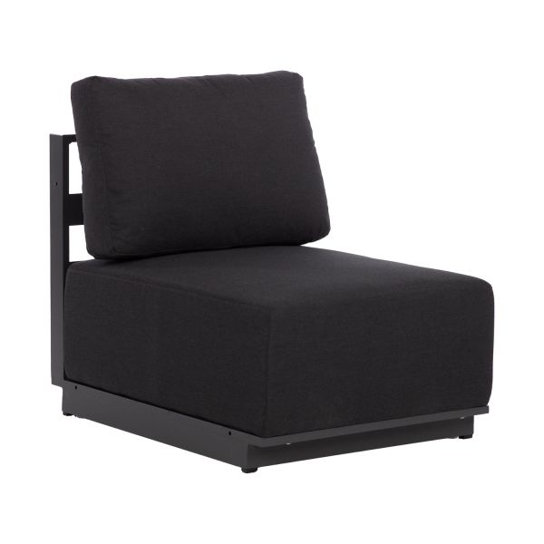 Dīvāna modulis FULLER 68x89xH70,5cm, tumši pelēks