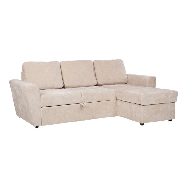 Corner sofa bed INGA beige