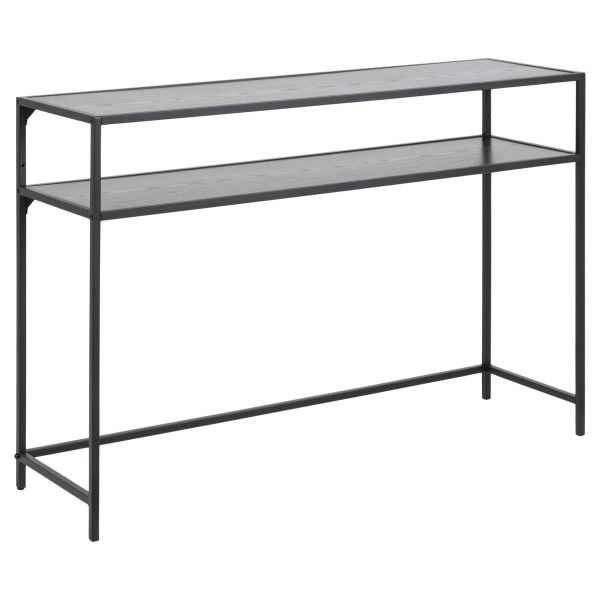 Console table SEAFORD 120x35xH79cm, black