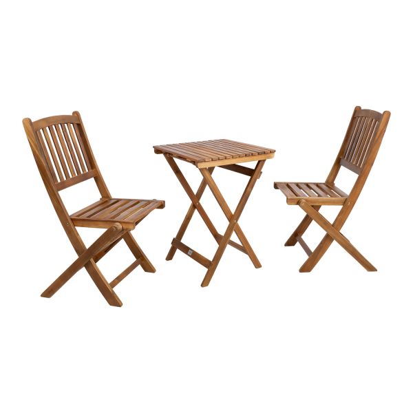 Balcony set GWEN table and 2 chairs