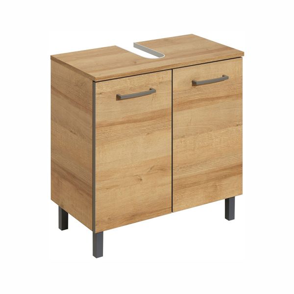 Washbasin cabinet 919, 60x33xH62cm, oak
