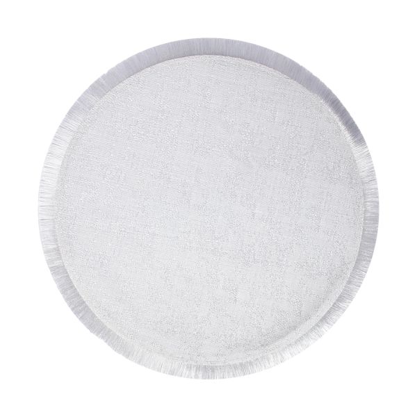 Placemat VERO D38cm, silver