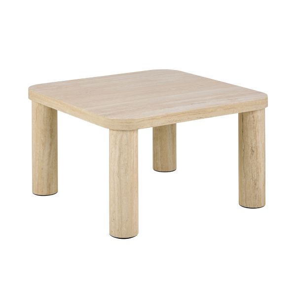 Coffee table SOLANO 60x60xH36cm, beige