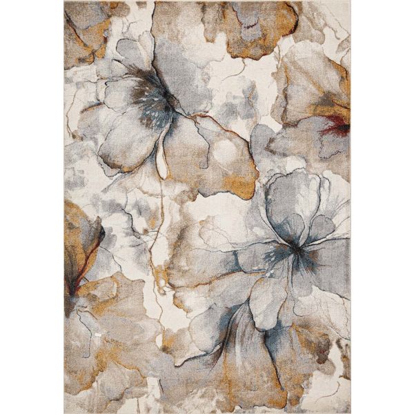 Carpet DARLY-2, 200x285cm, beige/orange