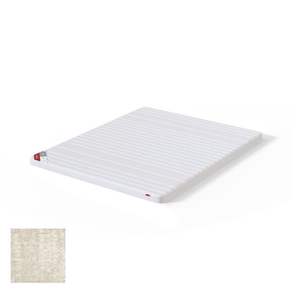 Top mattress TOP LATEX LUX AVOLA 160x200cm, beige