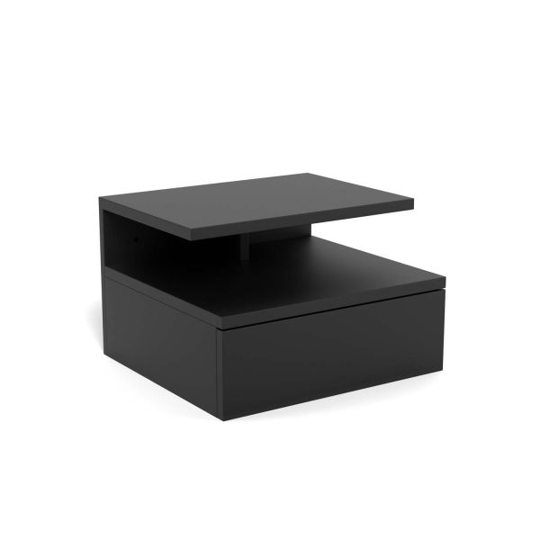 Bedside table ASHLAN black