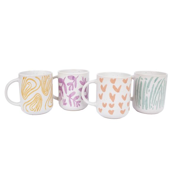 Mug LAUREL 450ml, mix