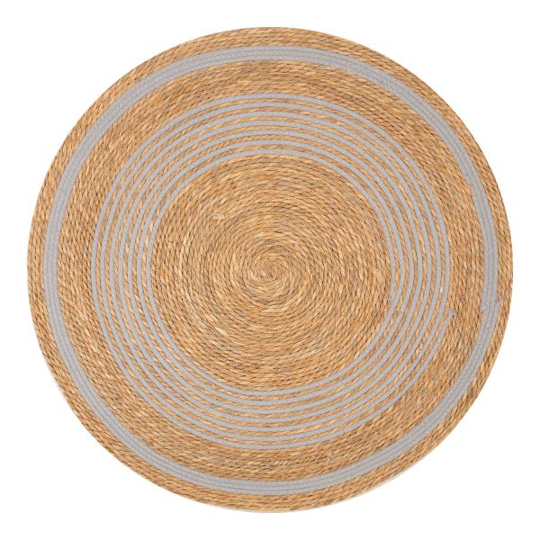 Paklājs SELITA D100cm, dabīgs/pelēks