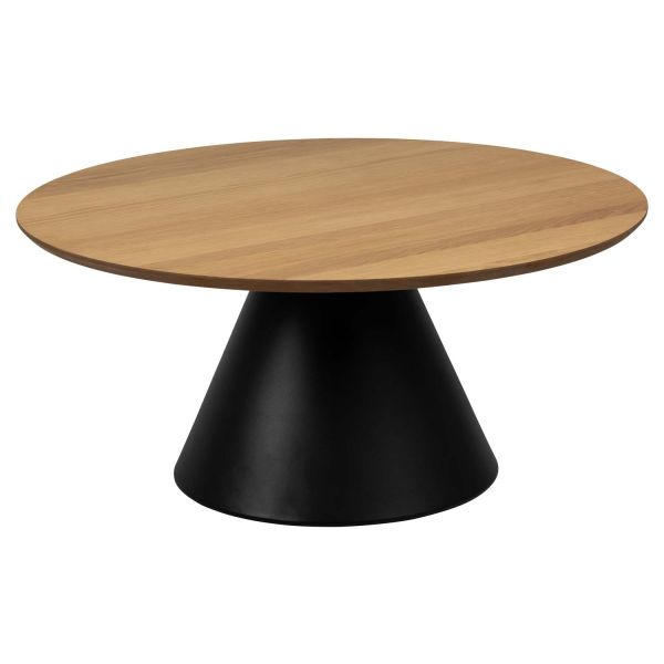 Kafijas galdiņš SOLI D85xH40cm, dabīgs