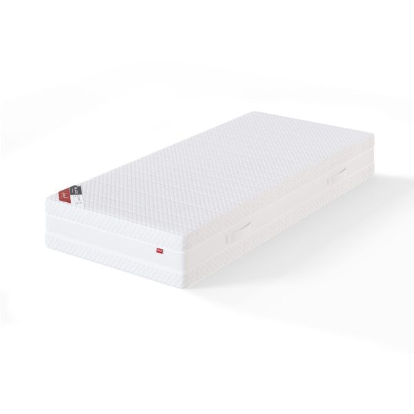 Spring mattress BLACK MULTIPOCKET 80x200cm, soft