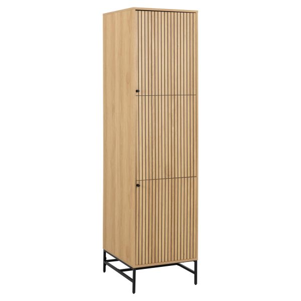 Wardrobe ALBANY 51,1x60xH200cm, natural