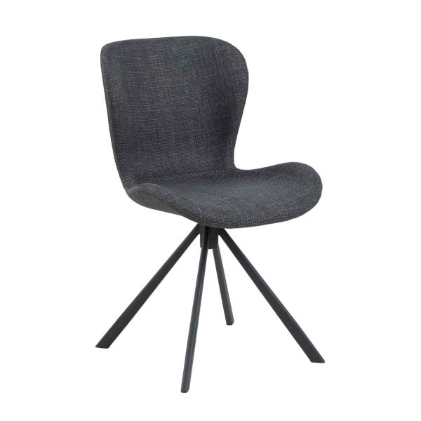 Chair BATILDA-A1 dark grey