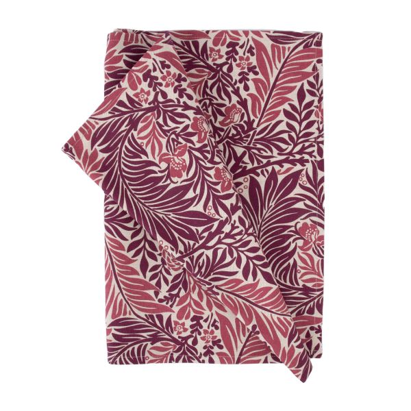 Galdautiņš HOLLY 43x116cm, lapas un rozes