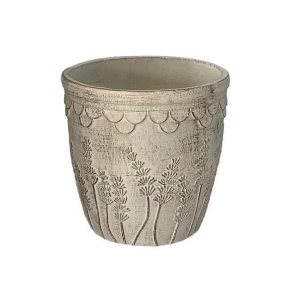 Puķu pods SUNNY LAVENDEL D31xH33cm krēmkrāsas