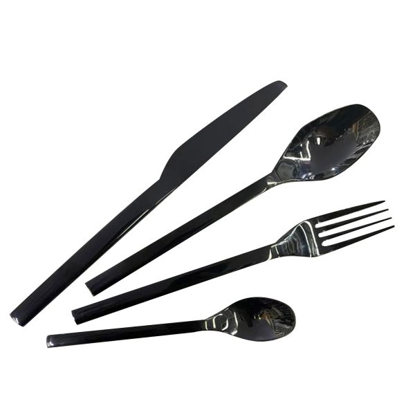 Cutlery DUNE 24pcs, black