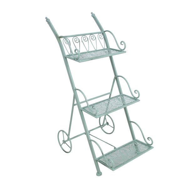 Полка MINT 34x50xH81см, антично-зеленая