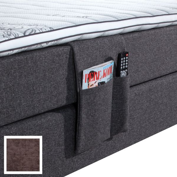 Continental bed pocket RED/BLACK CLIFF, brown