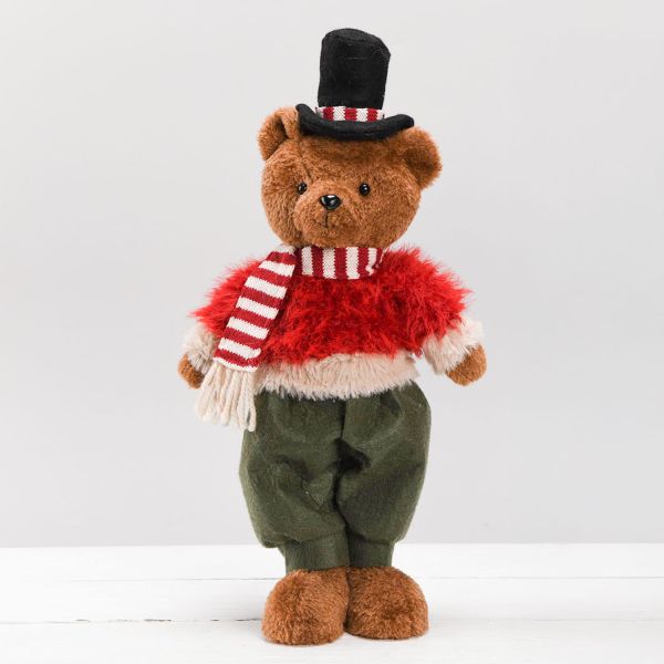 Decoration FUN SEBASTIAN H40cm, bear, boy