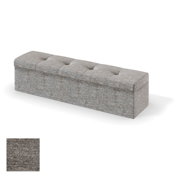 Veļas kaste RED/BLACK ULVASEN AVOLA 180cm, pelēks