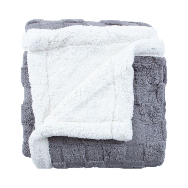 Pleds ULTIMATE 200x230cm, pelēks