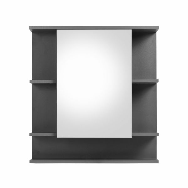 Spoguļskapītis TETIS 72x20xH76cm, pelēks