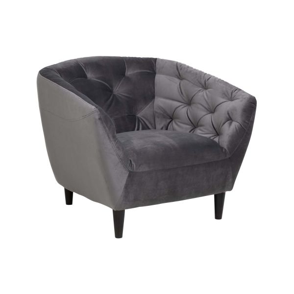 Armchair RIA dark grey