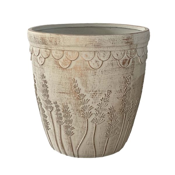 Plant holder SUNNY LAVENDEL D44xH50cm cream