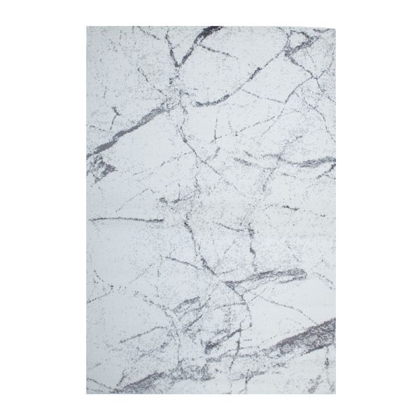 Carpet SANFORD-5, 160x230cm, white/grey