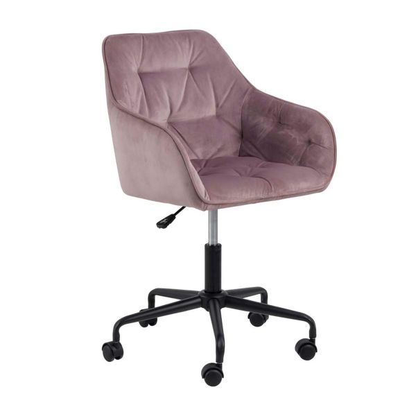 Desk chair BROOKE dusty rose