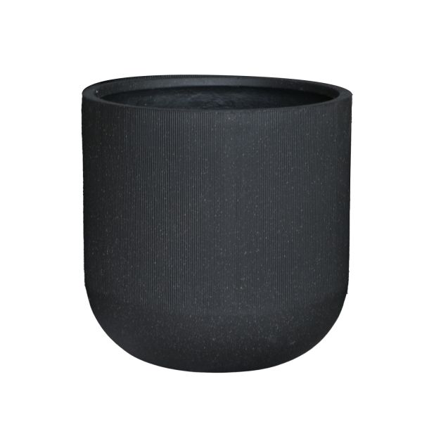 Puķu pods SKY STONE D54.5xH54cm, melns