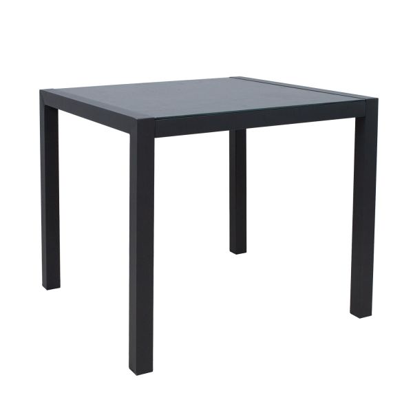 Table DELGADO 80x80xH72cm, grey