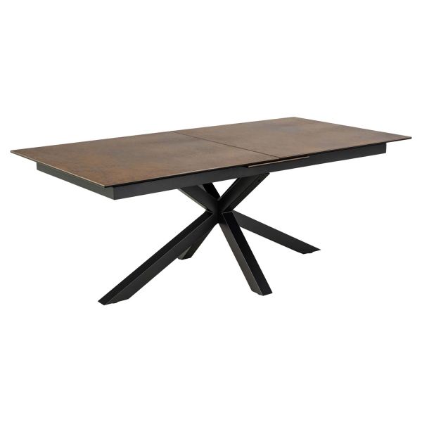 Dining table HEAVEN 200/240x100xH76cm, brown
