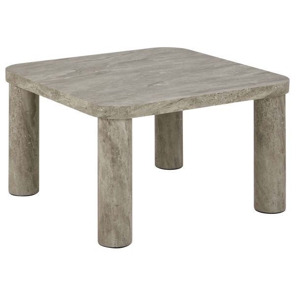Coffee table SOLANO 60x60xH36cm, grey